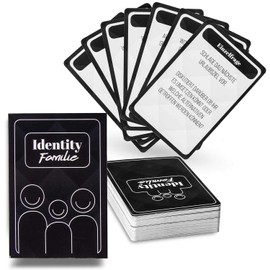 Family Edition Card Game ‍‍ Board game for the whole family; Personality & quiz game question game with gimmick; 3-8 players GERMAN VERSION