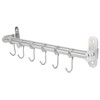 Wall Mounted Storage Shelves Pot Lid Rack Utensil Hanger Hook