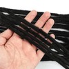 100% Real Human Hair 0.2cm Width 8 Inch Loc extensions