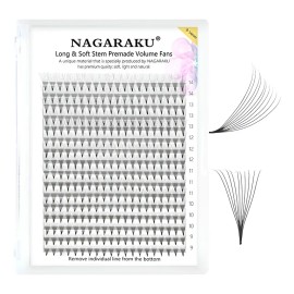 Nagaraku Extensión De Pestañas Prearmados Volumen 10d Mix