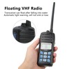Marine Walkie Talkie Handheld IP67 Waterproof Floating 5W VHF Transceiver