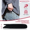 Black Real Leather Wallets for Men - RFID Blocking, Men's