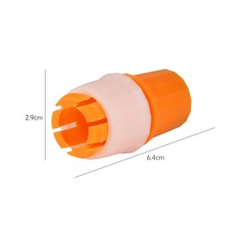3Pcs Orange Water Connector Universal Tap to Garden Hose Pipe Connector,faucet hose adapter,Mixer Kitchen Tap Adapter Faucet Adapter Hose Connector for Indoor,Outdoor,Garden,Watering Irrigation Tool