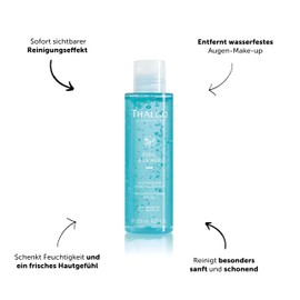 THALGO Micellar Eye Cleansing Gel - Gentle Cleansing for Sensitive Eyes, Removes Make-up, Soothing and Nourishing, 125 ml