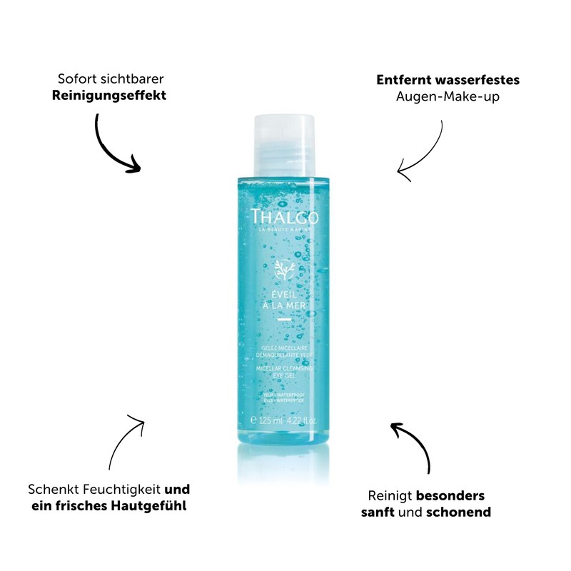 THALGO Micellar Eye Cleansing Gel - Gentle Cleansing for Sensitive