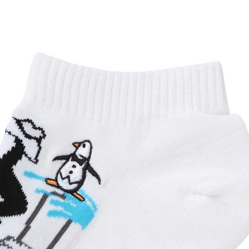 Munsing Wear MG5SSO21U Ankle Length, Unisex, Character Penguin, Antibacterial, Odor