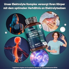 WeightWorld Elektrolyte Tabletten 900mg mit Magnesium, Kalzium, Kalium, Natrium & Chlorid 180 Stück - Elektrolytgleichgewicht & Muskelfunktion - Keto Ernährung - Elektrolyte ohne Zucker Komplex von WeightWorld