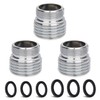 3 Pieces Faucet Adapter Set, CNYMANY Male Thread M20mm to