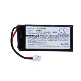 DRAWBELL Battery for D*gtra Edge Transmitter,DA212,Edge TX,Edge RT Transmitter Part NO BP74TE,BP74TE3P (850mAh/7.4V)