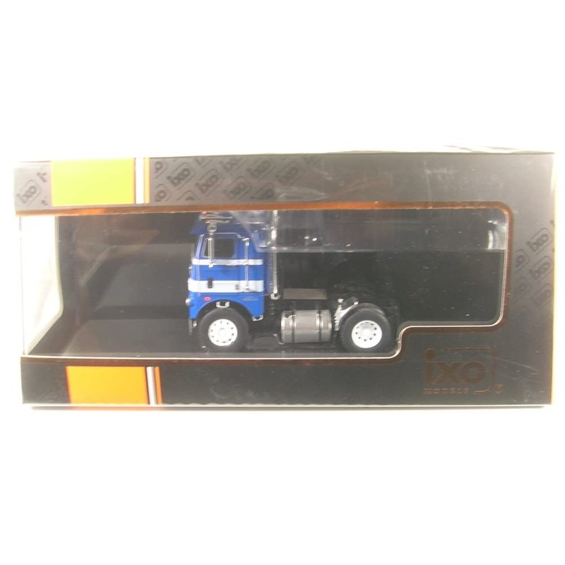Ixo Freightliner COE Tractor 1976 Blue White Model Car 1:43