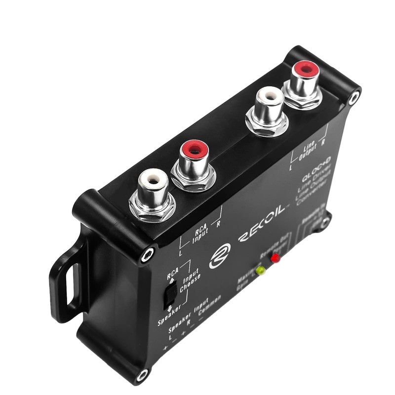 Recoil LOCD Active 2-Channel Line Output Converter Line Driver 2-in-1,