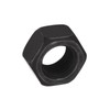 sourcing map 9/16-18 Hex Nuts, Carbon Steel Grade 8.8 Black