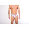 Argyle Grant Mens Swim Brief, Pool Party, Medium