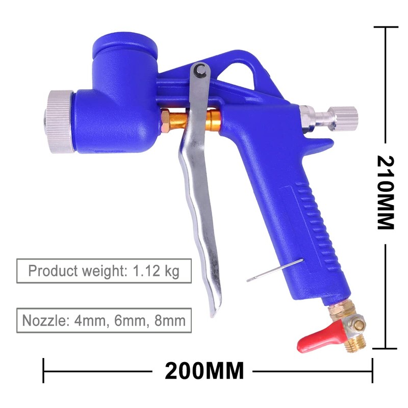 Drywall Wall Sprayer,Air Hopper Spray Gun 1.5 Gallon Paint Texture