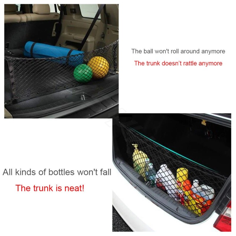 CHUSYYRAY Rear Trunk Envelope Floor Style Mesh Cargo Net for
