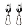 HhdvdyWgd 2Pcs Flagpole Clip Kit - Stainless Steel Adjustable Flag