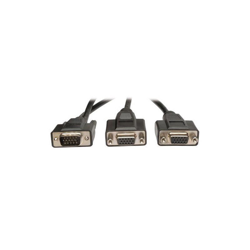 Tripp Lite P516-001-HR 1 Feet SXGA/UXGA Hi-Res Splitter Cable VGA