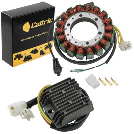 Caltric Stator & Regulator Rectifier for Honda XR650L XR 650L 1993-2024 31600-My6-671