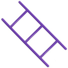 Paracord Planet Ladder Winder – Plastic – for Outdoor Recreation Supplies and Accessories (25 Pack, Purple)