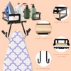 Ironing Board Holder Wall Mount, Metal Ironing Board Hanger with