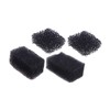 OHPHCALL 4 Pack Makeup Sponges Bruising Stippling Sponge Black Dense