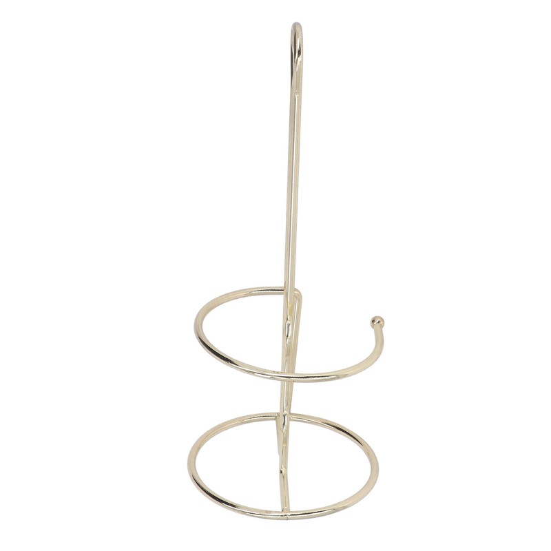 Tissue Reserve Holder Electroplating Bright Vertical Style Gold Iron Easy