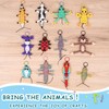 Eenua Pearl Animals Craft Set - 12 Key Chains Animals
