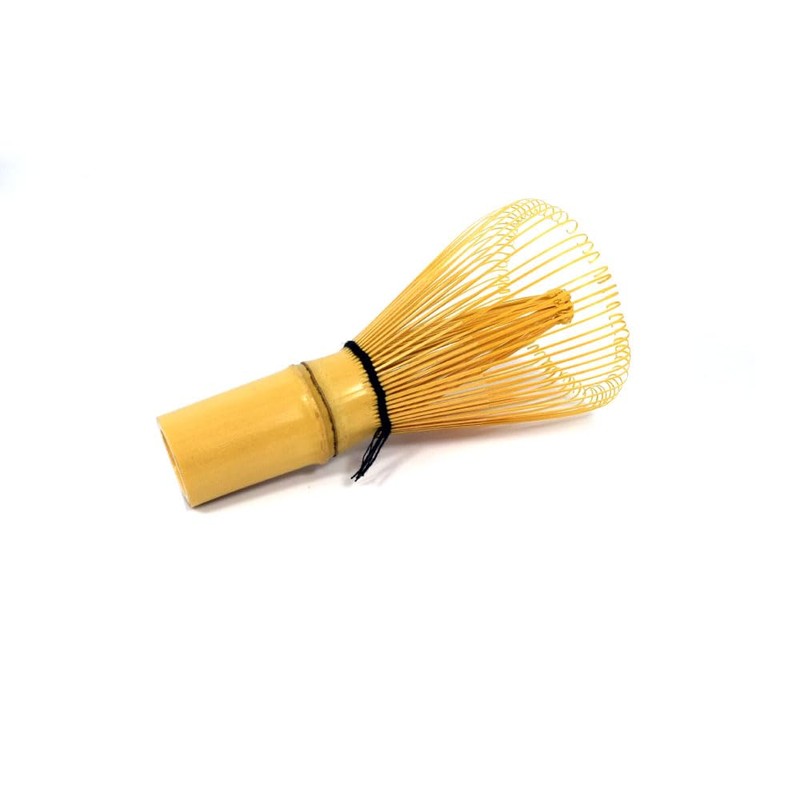 Shuchakuen Tea Utensils, Tea Whisk, Kazuho, White Bamboo