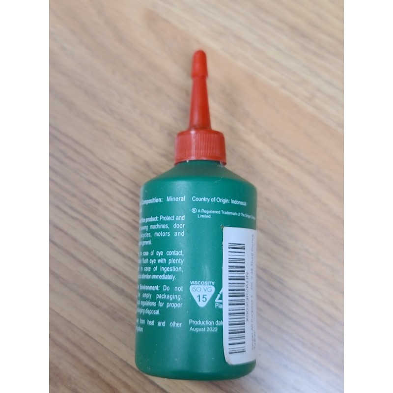 SINGER Vintage Singer Sewing Machine Oil for Older Sewing Machines