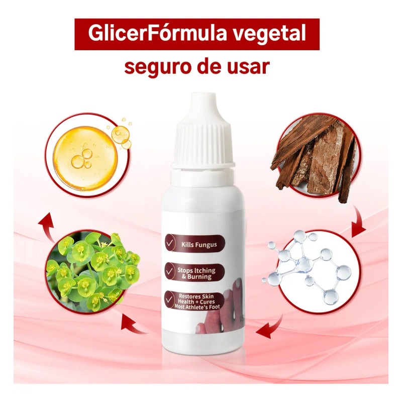 Fungicida Para Uñas Con Hongos, Amarillas,engrosadas Y Duras