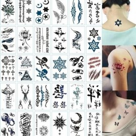 Half Club/Celler Hub_ Women's Trend Fashion Sticker Tattoo Daily Daily / 하프클럽/셀러허브_여성트랜드패션 스티커 문신 판박이 데일리