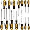 YSJOYTOOL 14-Piece Magnetic Screwdriver Set, 5 Phillips and 5 Flat