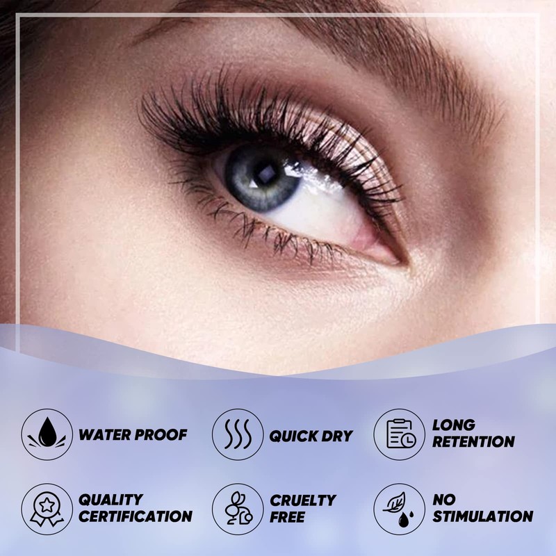Libeauty Lash Extension Glue, Professional Eyelash Extension Glue for Salon
