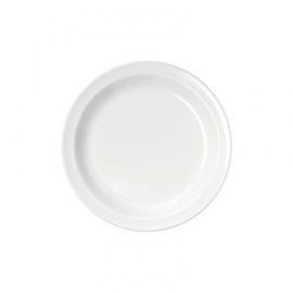 WACA 1924 Dessert Plate, Plastic Plate, Diameter 195 mm, Colour: White