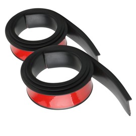 I'm so happy Fender Mold Universal Car Inspection Compliant Fender Guard Car Overfender 1.5m Black 2-pack