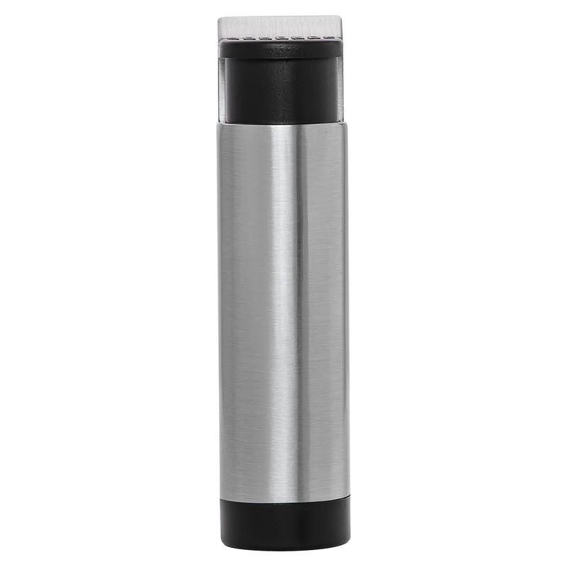Palió Ballista Jet-Flame Refillable Butane Torch Lighter, Silver - Wind-Resistant
