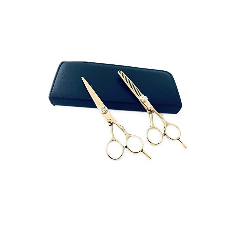 5.5"Professional Salon Hair Cutting Scissors Barber Shears Hairdressing Thinning