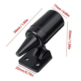 Pack of 6 Alarm for Deer Whistles, Alarm for Animals, Car Deer Warning Whistles, Ultrasonic Wildlife Warning, Car Deer Warning, Prevents Collisions of Deer for Car, Motorcycle