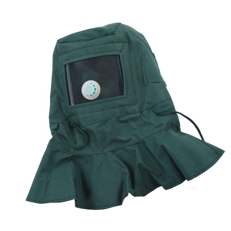 Sand Blasting Hood Industry Abrasive Sandblaster Hood Cover Shawl Cap