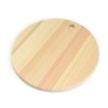 Tosa Ryu HC-2400 Shimanto Hinoki Round Cutting Board, Natural, 11.8