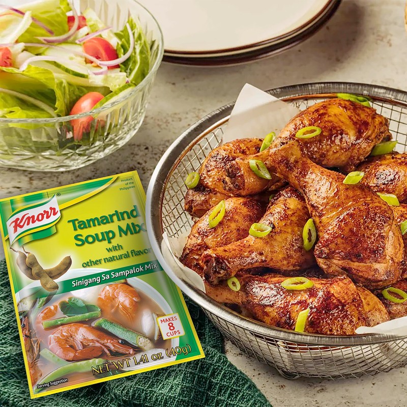Knorr Tamarind Soup Mix (Sinigang sa Sampalok Mix), 1.41oz (40g),