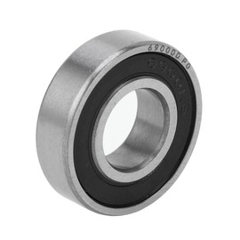 ACROPIX 6900DD Deep Groove Ball Bearings P0 10x22x6mm Lubricated Bearings Double Rubber Seal Black Silver Tone Scooter Skateboard Wheel