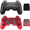 Burcica Wireless Controller for PS-2 Play 2 Double Vibration 2