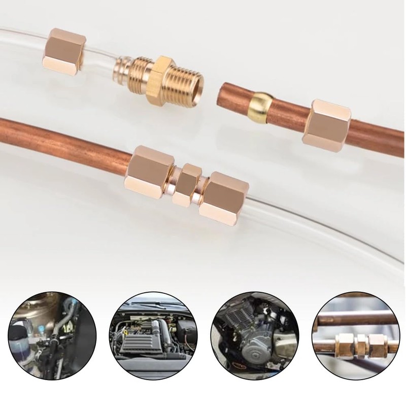 Pipe Joint Repair Kit with Flare Nut Socket 3/16 (4.8mm)