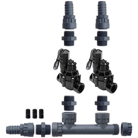 Rain Bird 100-DVF 2 Zone Dura Manifold Valve Kit with Flow Control Barb 100DVF (2 Zone)