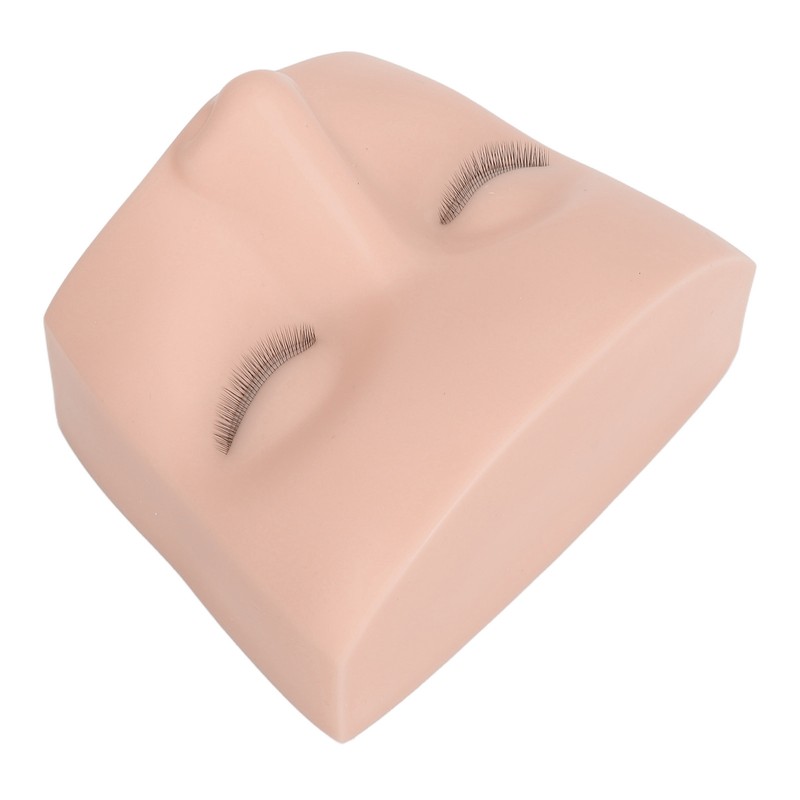 Lash Mannequin Head Elastic Realistic 3 Layer Lashes Eyelash Mannequin