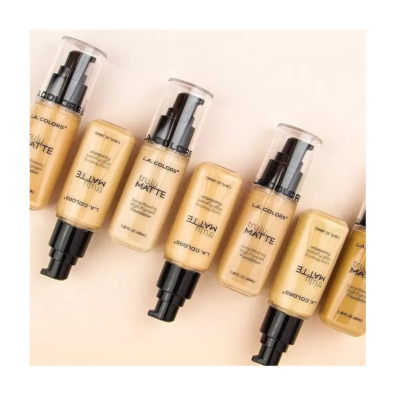 Base De Maquillaje Liquido La Color Truly Mate Cobertura 40g