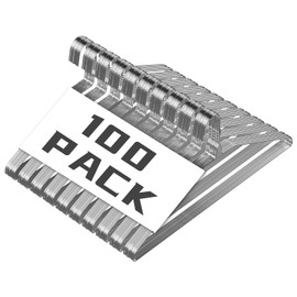 Codrill Hangers 100 Pack Metal Wire Clothes Hanger Bulk for Coats Space Saving Metal Hangers Non Slip 16 Inch 12 Gauge Ultra Thin Adult Hangers for Dry Cleaners or Home