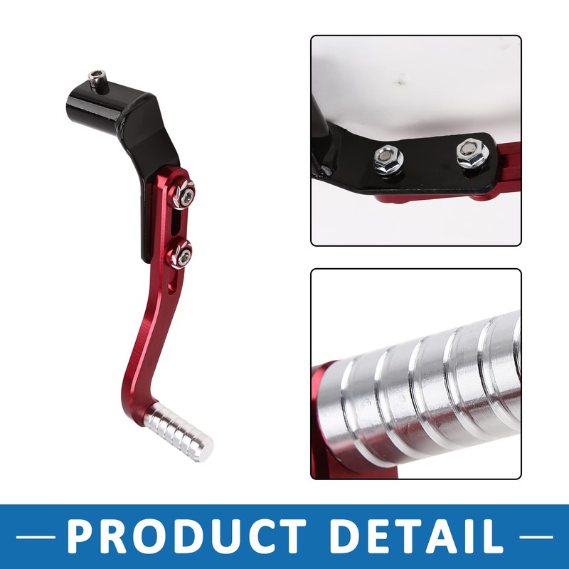 A ABSOPRO Motorcycle Gear Lever Shifter Pedal Peg Aluminium Alloy