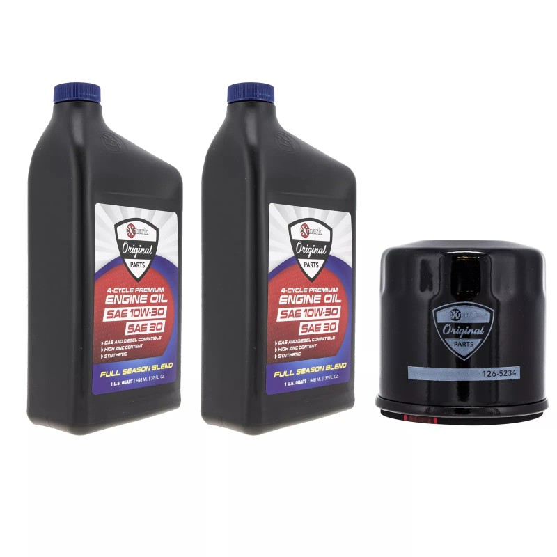 Exmark Engine Oil 2 Quarts and Filter Kit Quest Radius